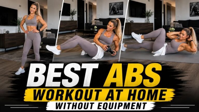 Best Abs Workout at Home Without Equipment: Complete Guide for a Stronger Core
