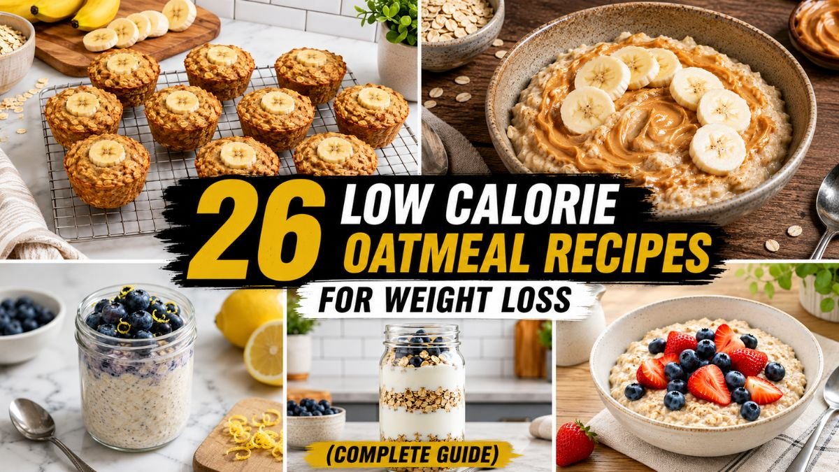 26 Low Calorie Oatmeal Recipes for Weight Loss (Complete Guide)