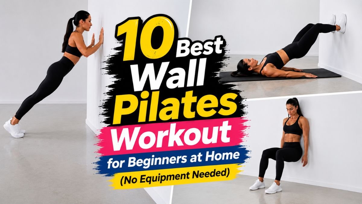 10 Best Wall Pilates Workout for Beginners at Home (No Equipment Needed)