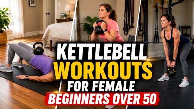 Kettlebell Workouts for Female Beginners Over 50: A Complete, Research-Backed Guide
