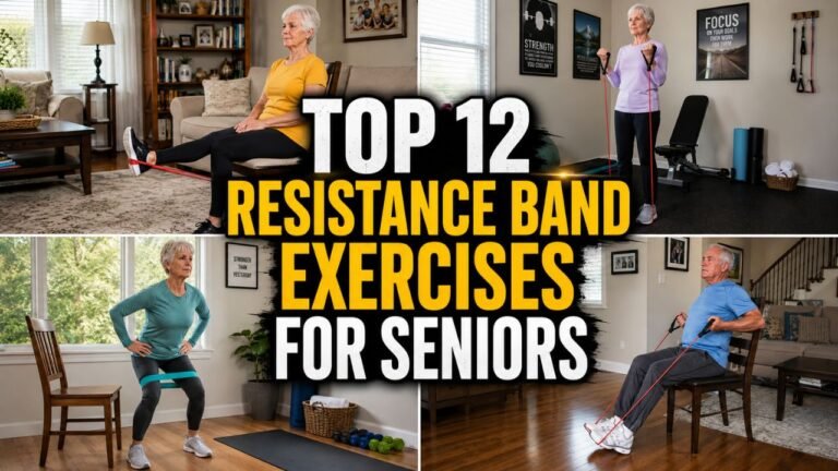 Top 12 Resistance Band Exercises for Seniors: A Complete, Research-Backed Guide