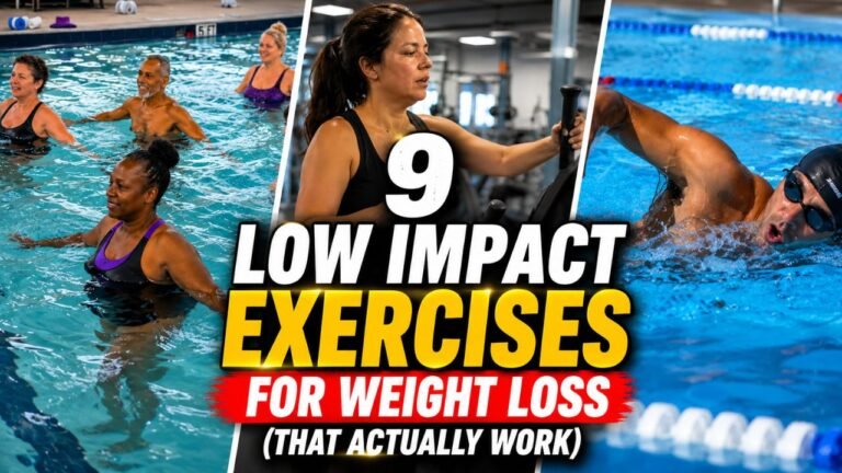 9 Low Impact Exercises for Weight Loss (That Actually Work)
