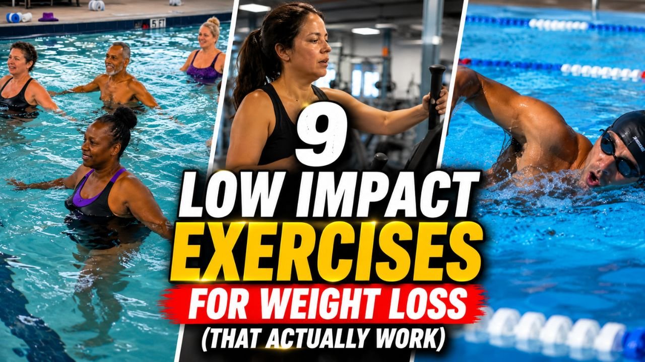 9 Low Impact Exercises for Weight Loss (That Actually Work)