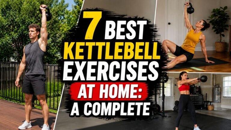 7 Best Kettlebell Exercises at Home: A Complete, Research-Backed Guide