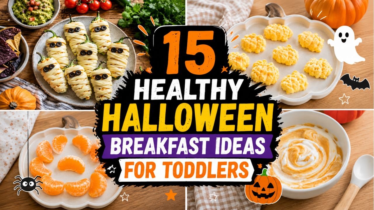 15 Healthy Halloween Breakfast Ideas for Toddlers