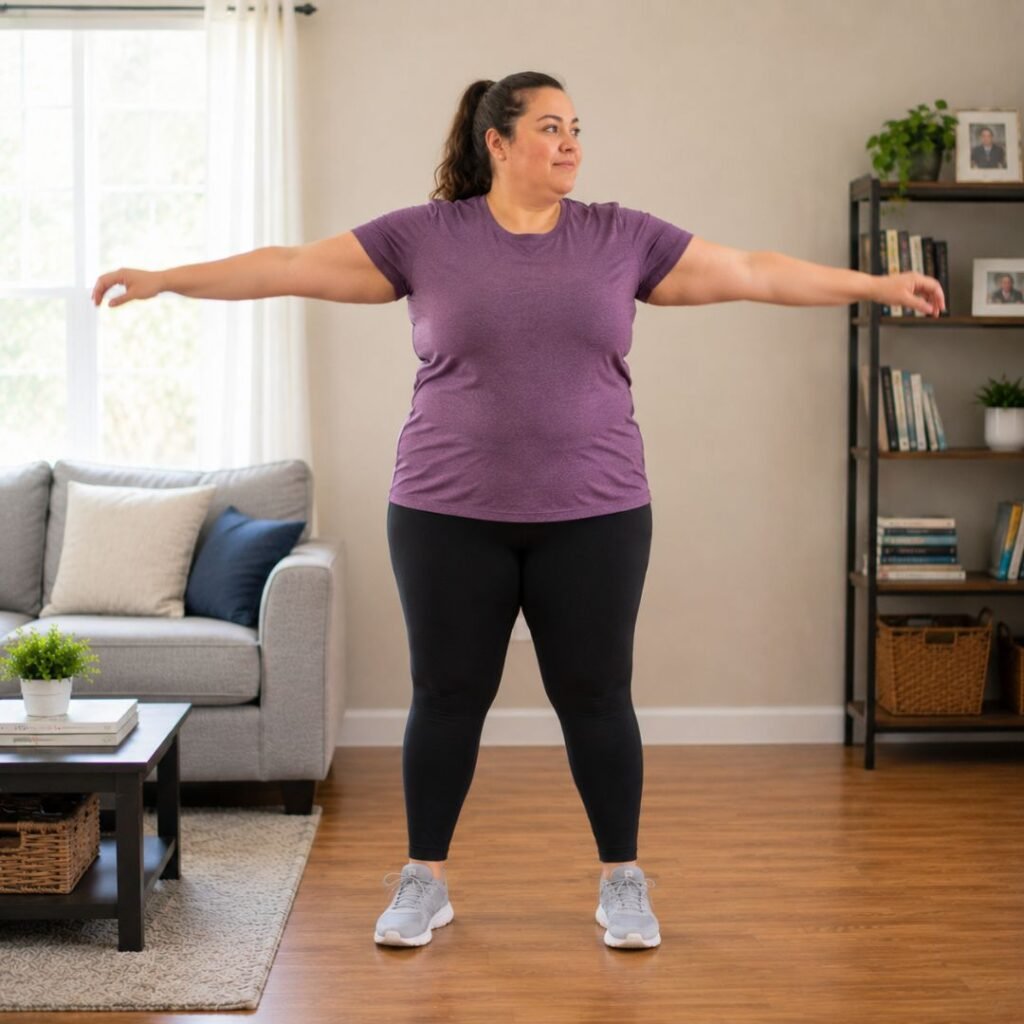 Top 10 Easy Workout Routine for Overweight Beginners No Equipment