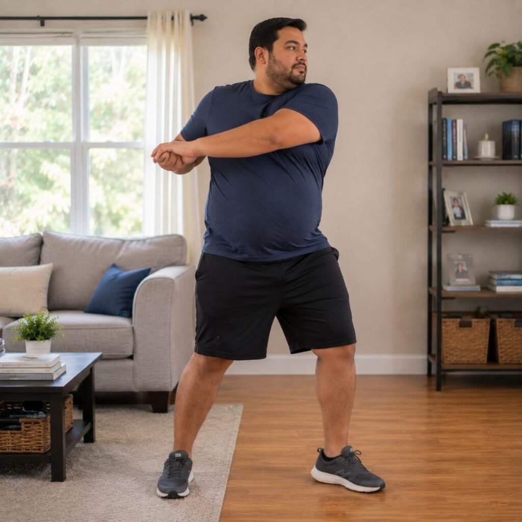 Top 10 Easy Workout Routine for Overweight Beginners No Equipment