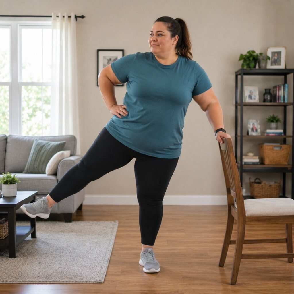 Top 10 Easy Workout Routine for Overweight Beginners No Equipment