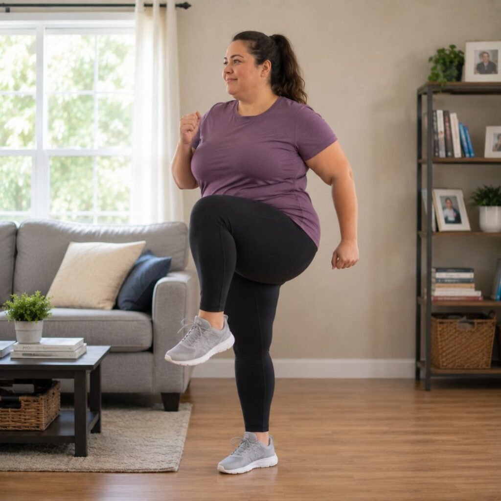 Top 10 Easy Workout Routine for Overweight Beginners No Equipment