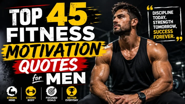 Top 45 Fitness Motivation Quotes for Men