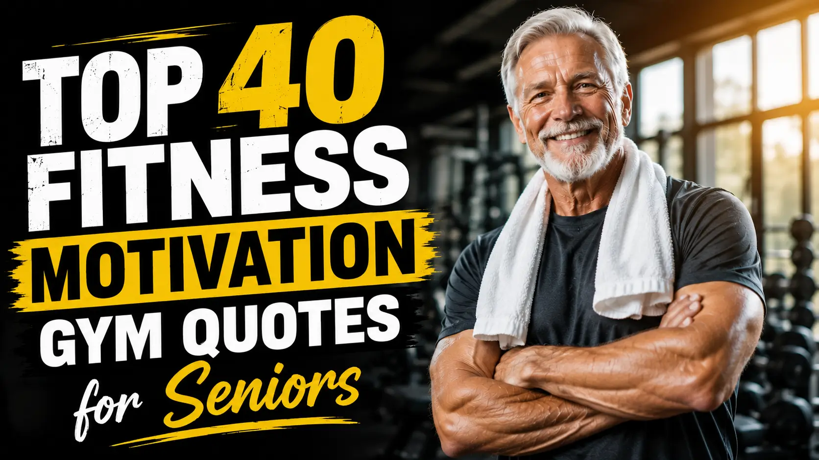 Top 40 Fitness Motivation Gym Quotes for Seniors