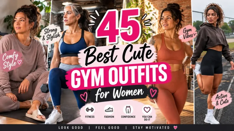 45 Best Cute Gym Outfits for Women