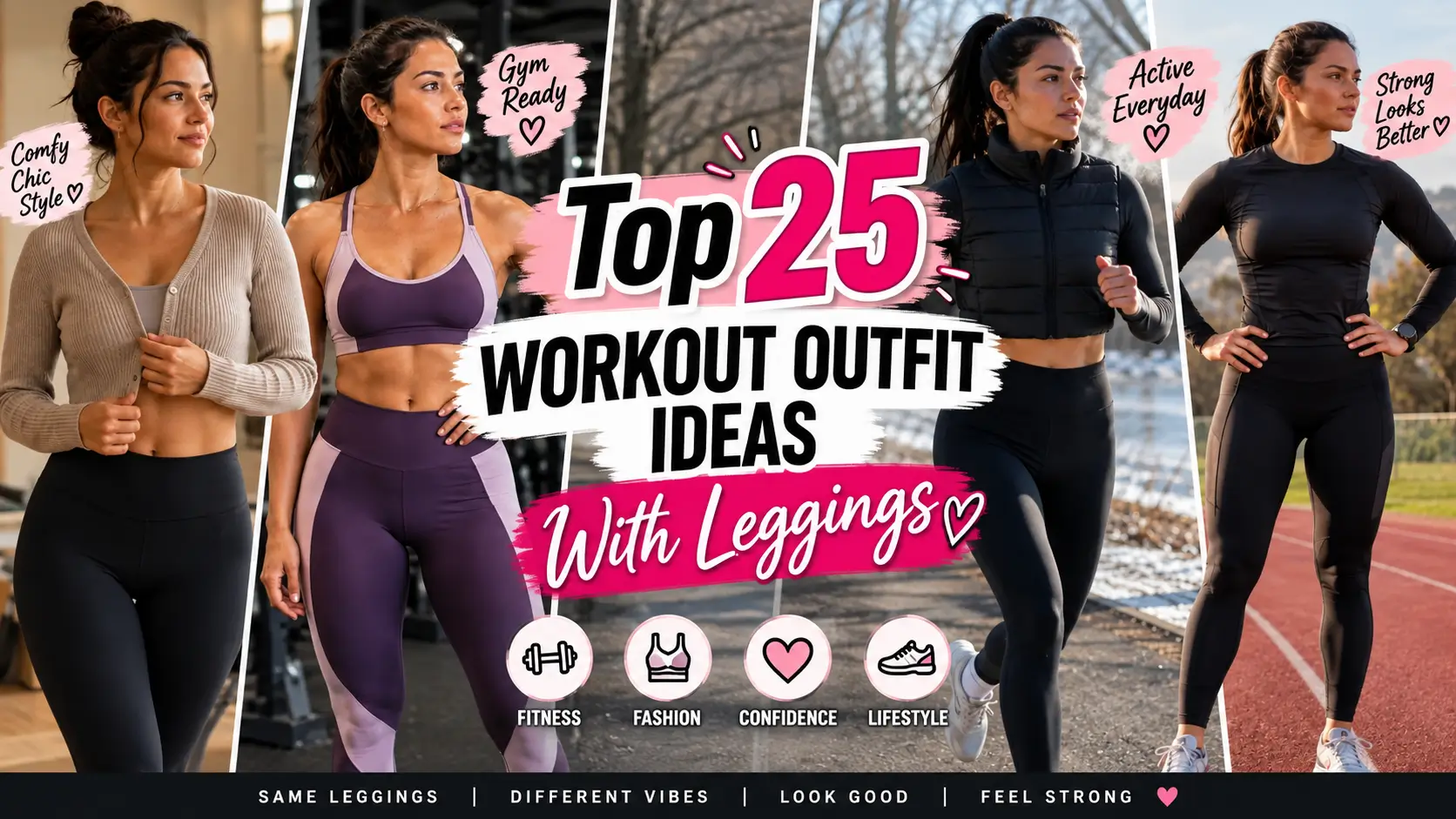 Top 25 Workout Outfit Ideas With Leggings