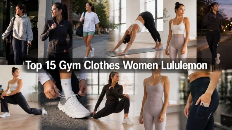 Top 15 Gym Clothes Women Lululemon (And Why They Actually Work)
