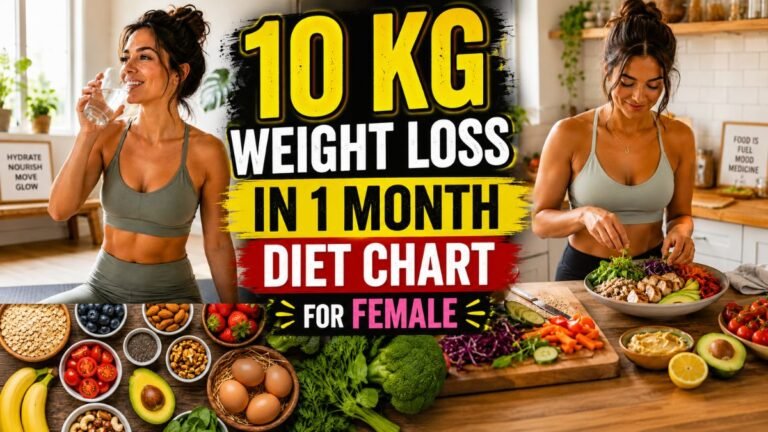 10 kg weight loss in 1 month diet chart for Female
