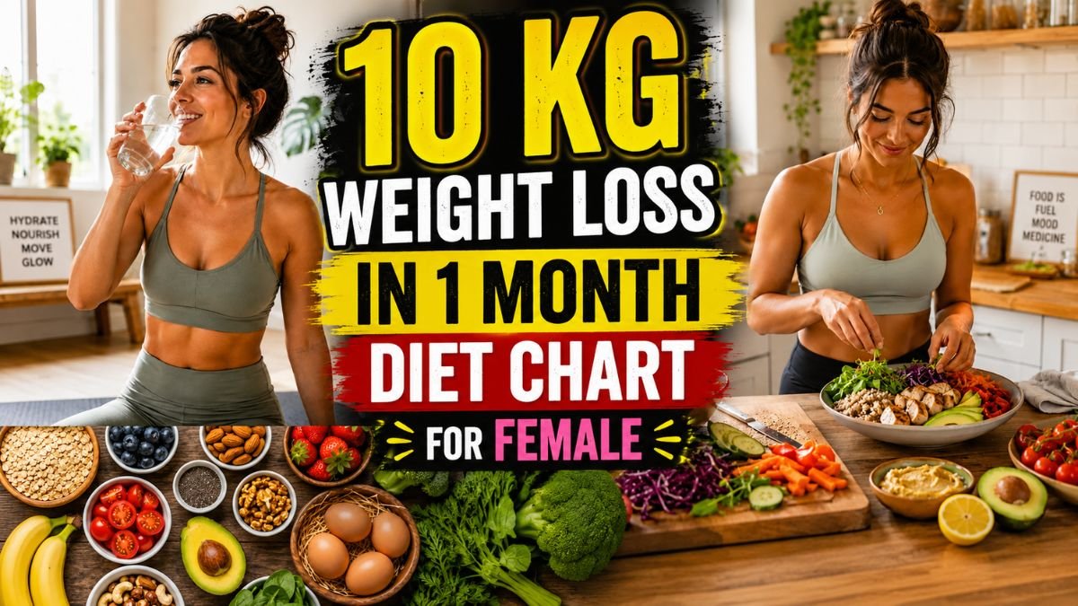 10 kg weight loss in 1 month diet chart for Female