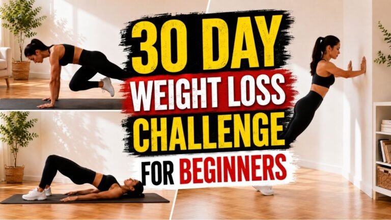 30 day weight loss challenge for beginners