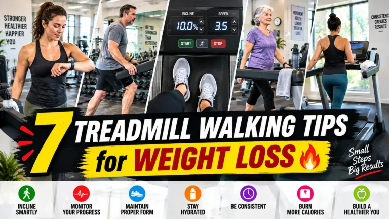 7 Treadmill Walking Tips for Weight Loss