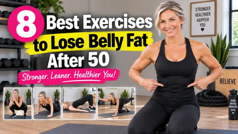 8 Best Exercises to Lose Belly Fat After 50