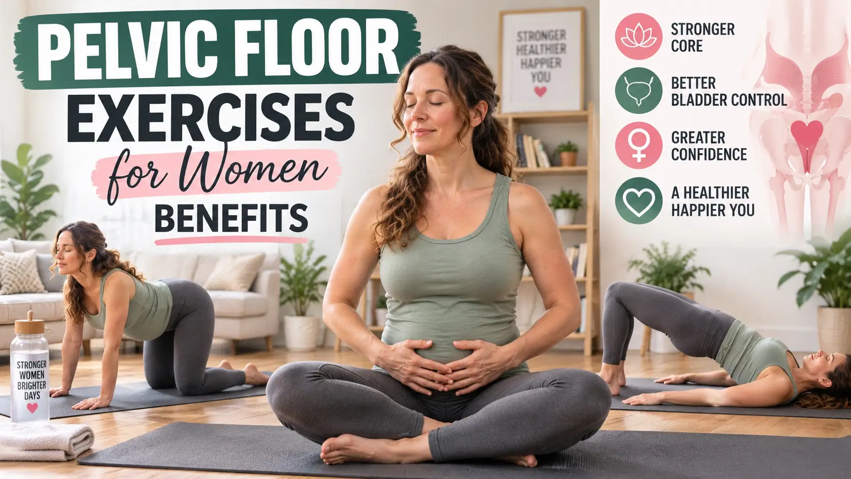 Pelvic Floor Exercises for Women Benefits You Should Know