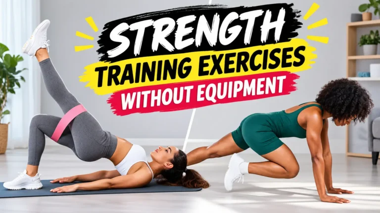 Top 30 Strength Training Exercises Without Equipment