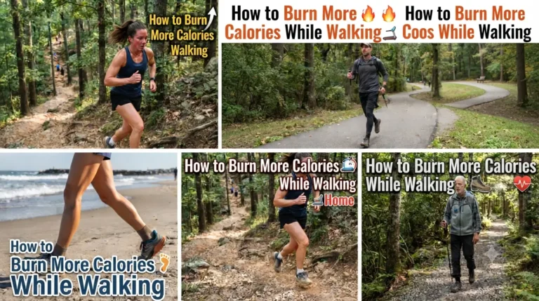 How to Burn More Calories While Walking