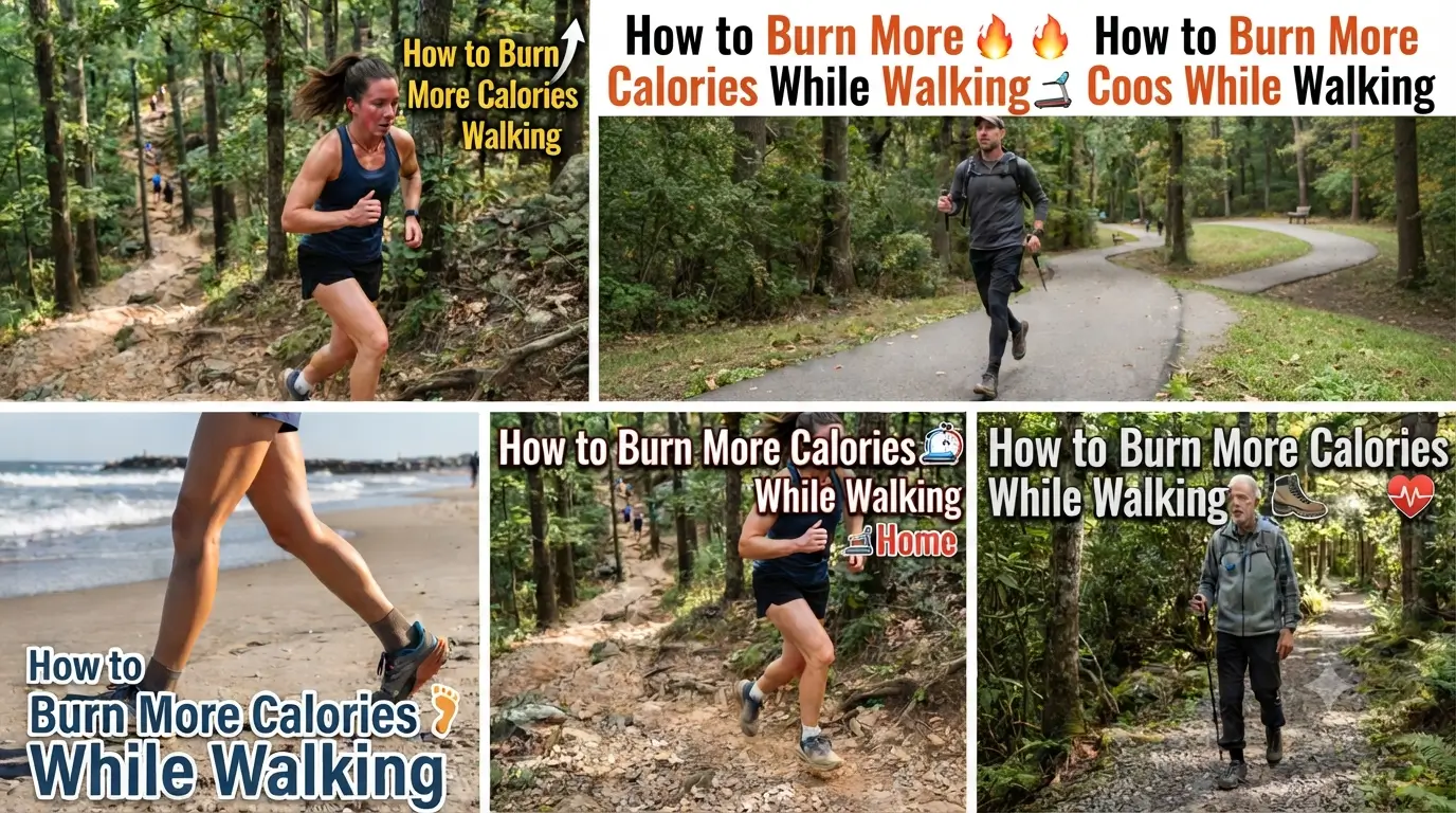 How to Burn More Calories While Walking